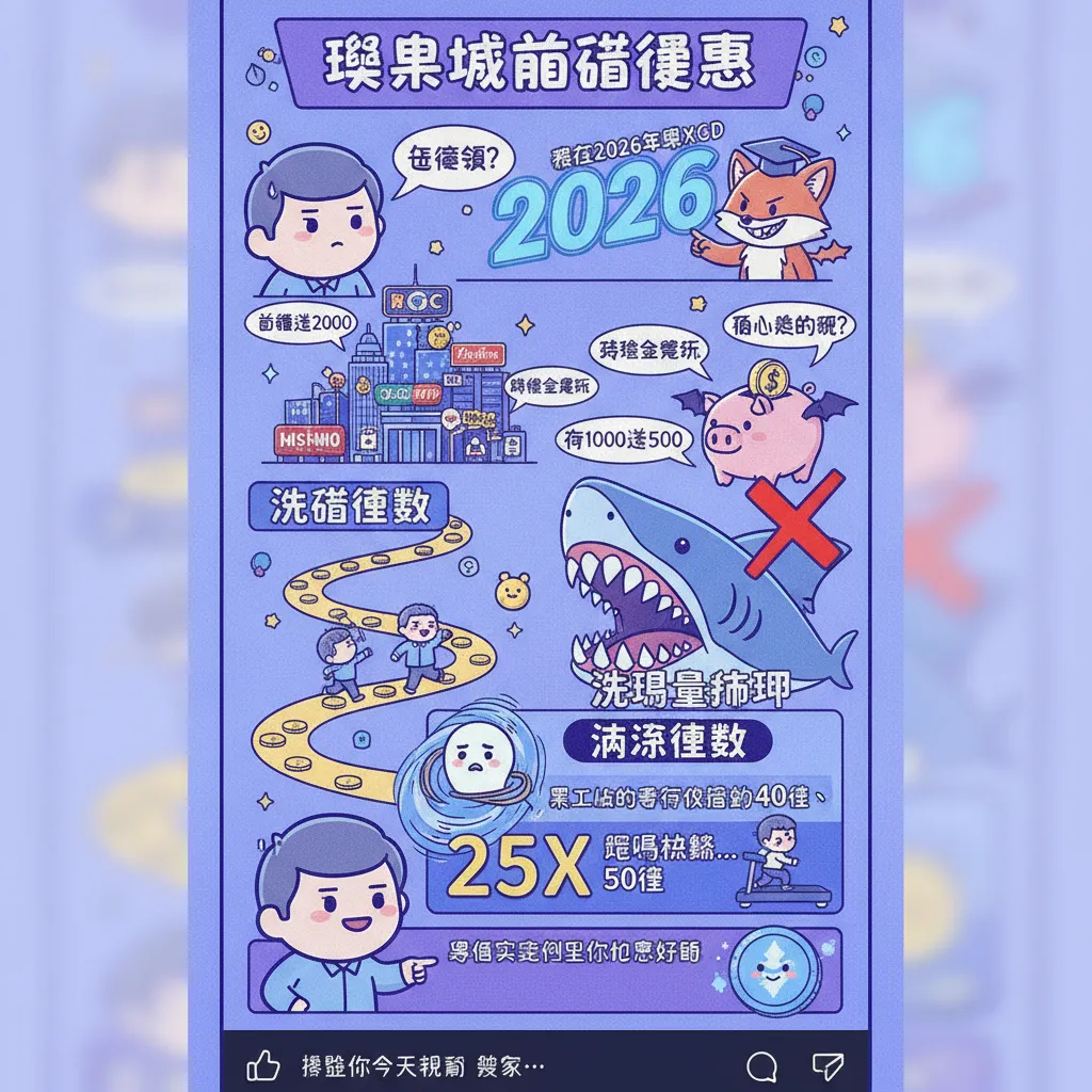 娛樂城首儲優惠怎麼領？先搞懂洗碼量跟流水陷阱，纔不會踩雷
